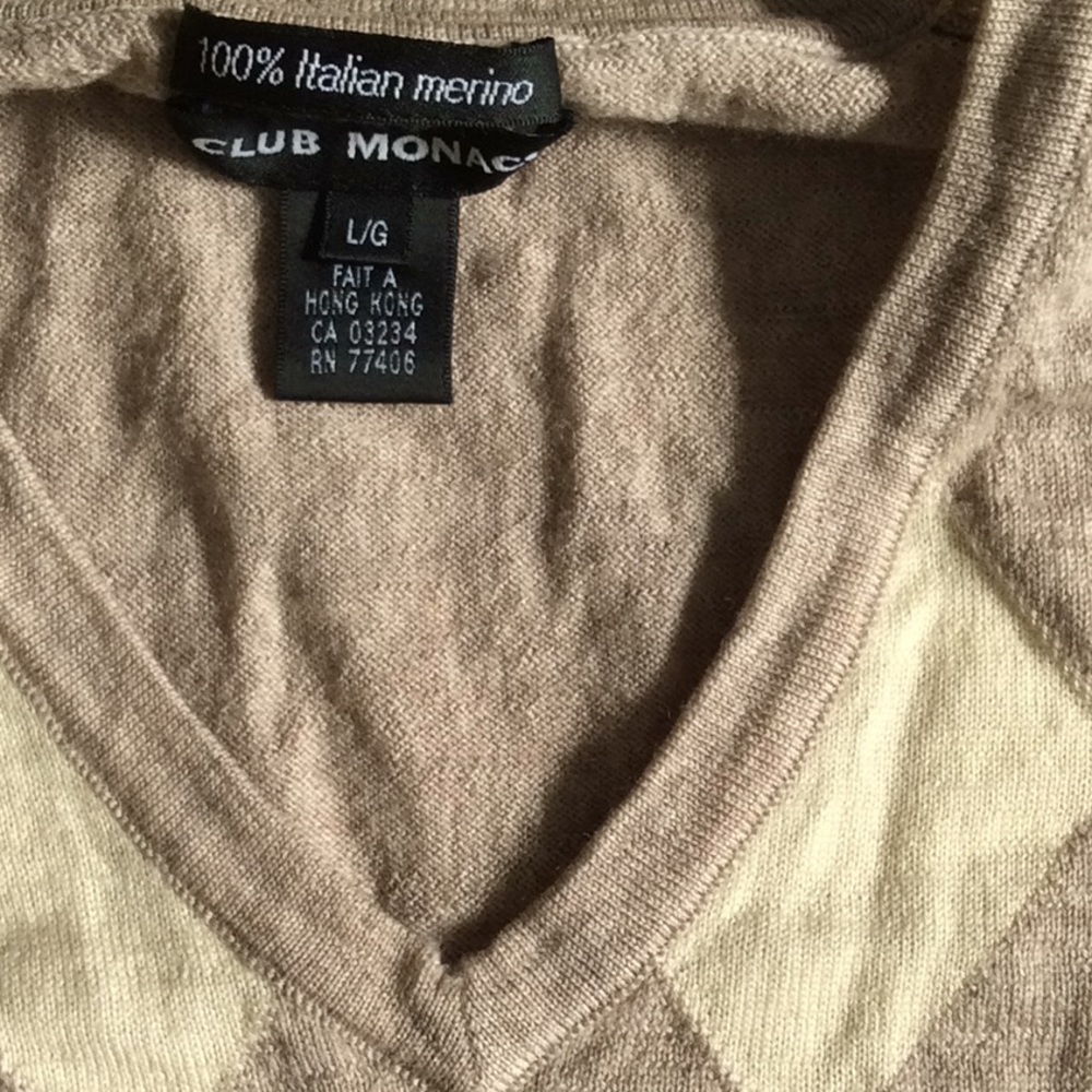 Club Monaco Patterned Sweater - Picture 4 of 4